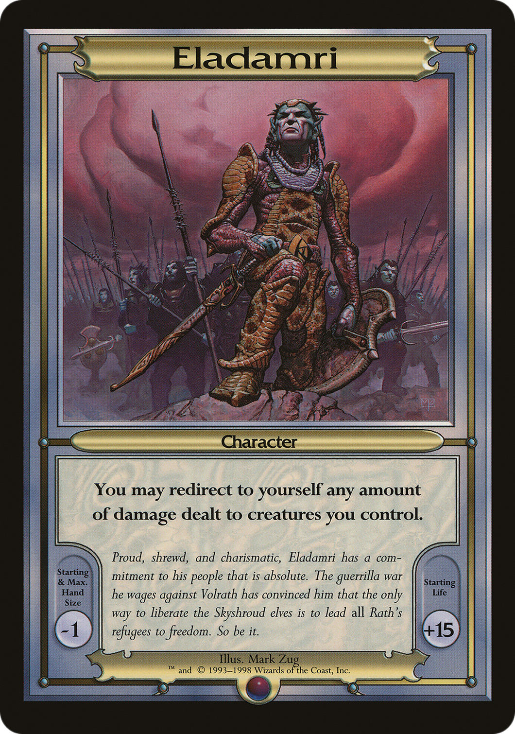 {O} Eladamri [Vanguard Series][OVR PA PVAN 301] - Misty Mountain Games