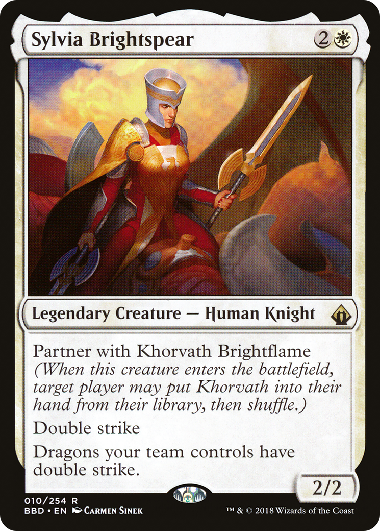 {R} Sylvia Brightspear [Battlebond][BBD 010] - Misty Mountain Games