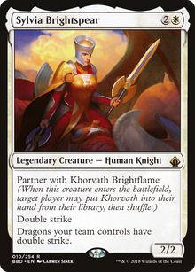 {R} Sylvia Brightspear [Battlebond][BBD 010] - Misty Mountain Games