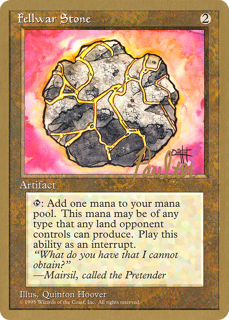 {C} Fellwar Stone (Preston Poulter) [Pro Tour Collector Set][GB PTC PP319]