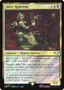{R} Sister Repentia (Surge Foil) [Universes Beyond: Warhammer 40,000][SF 40K 142]