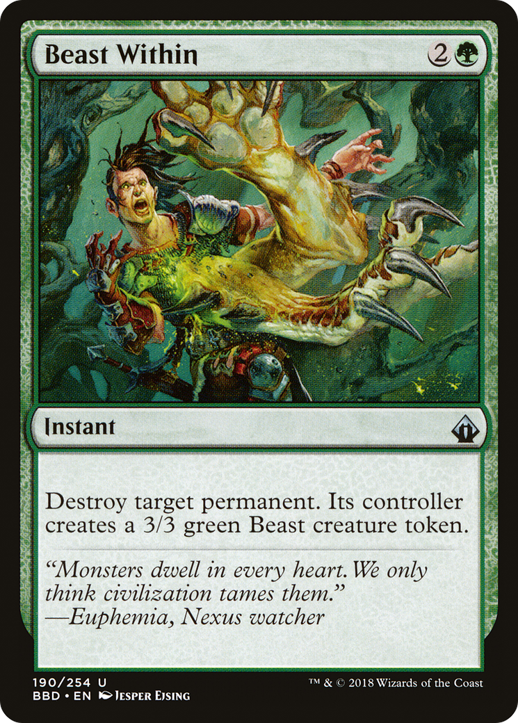 {C} Beast Within [Battlebond][BBD 190]