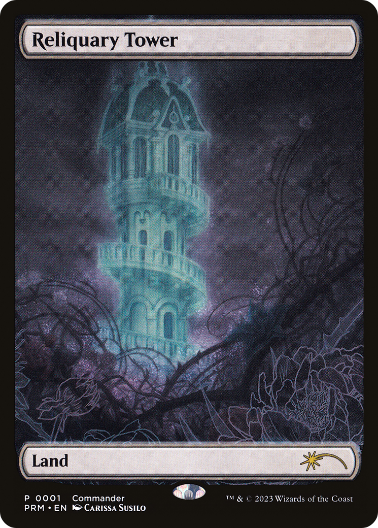 {R} Reliquary Tower (Full Art) [MagicFest 2023][CMP PRM 001]