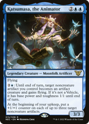 {R} Katsumasa, the Animator [Kamigawa: Neon Dynasty Commander][NEC 015]