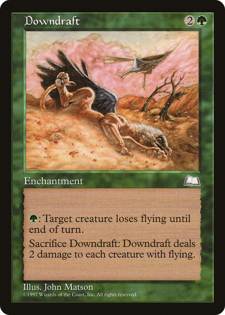 {C} Downdraft [Weatherlight][WTH 125]