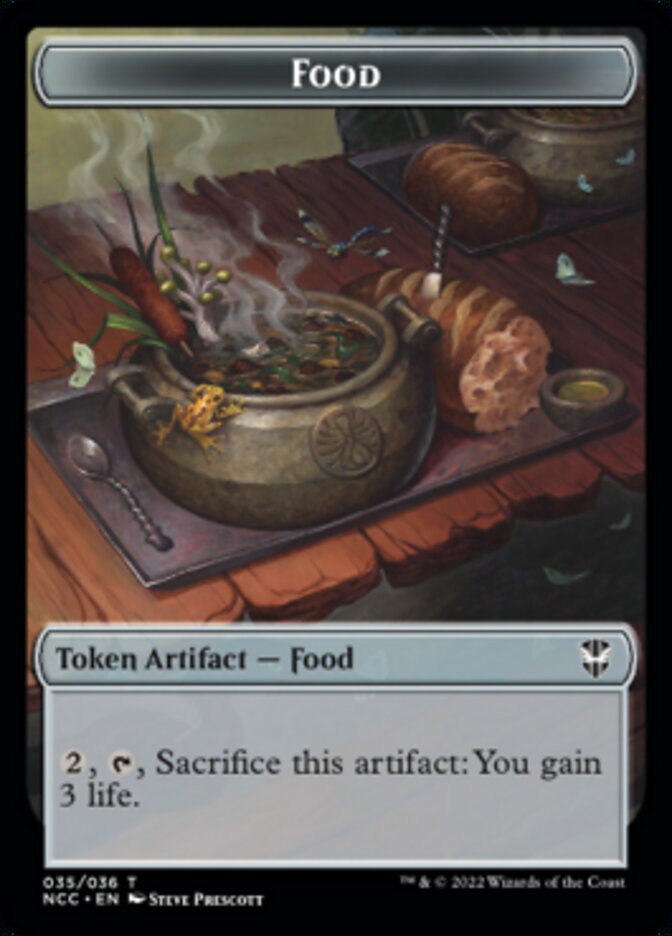{T} Food // Citizen Double-sided Token [Streets of New Capenna Commander Tokens][TNCC 035]