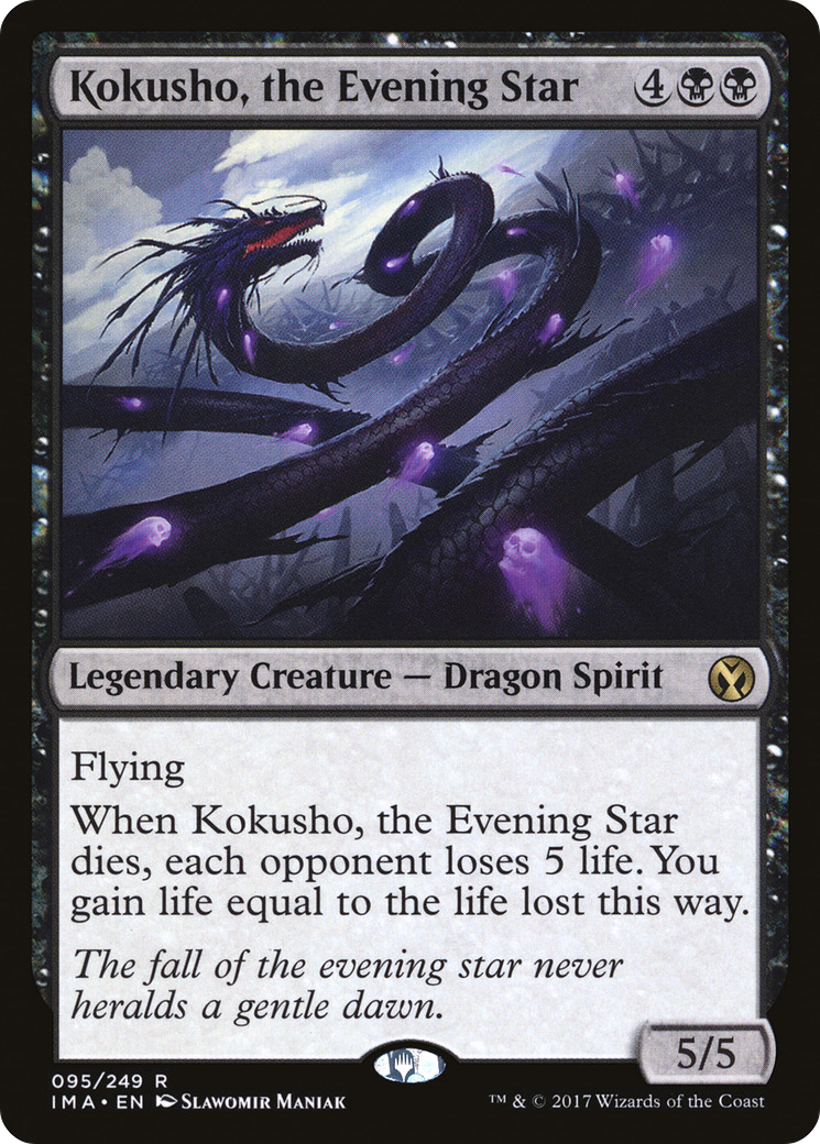 {R} Kokusho, the Evening Star [Iconic Masters][IMA 095] - Misty Mountain Games