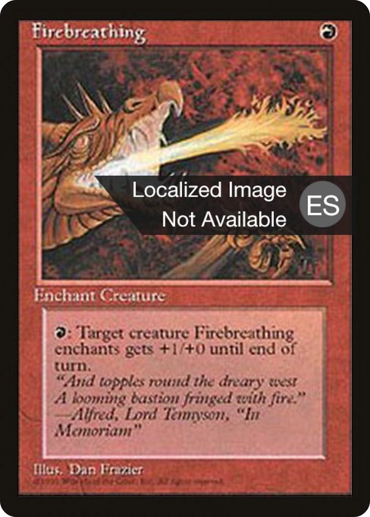 {F} Firebreathing [Fourth Edition (Foreign Black Border)][FBB 4ED 193]