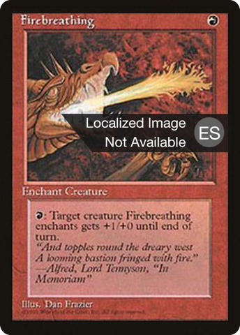 {F} Firebreathing [Fourth Edition (Foreign Black Border)][FBB 4ED 193]