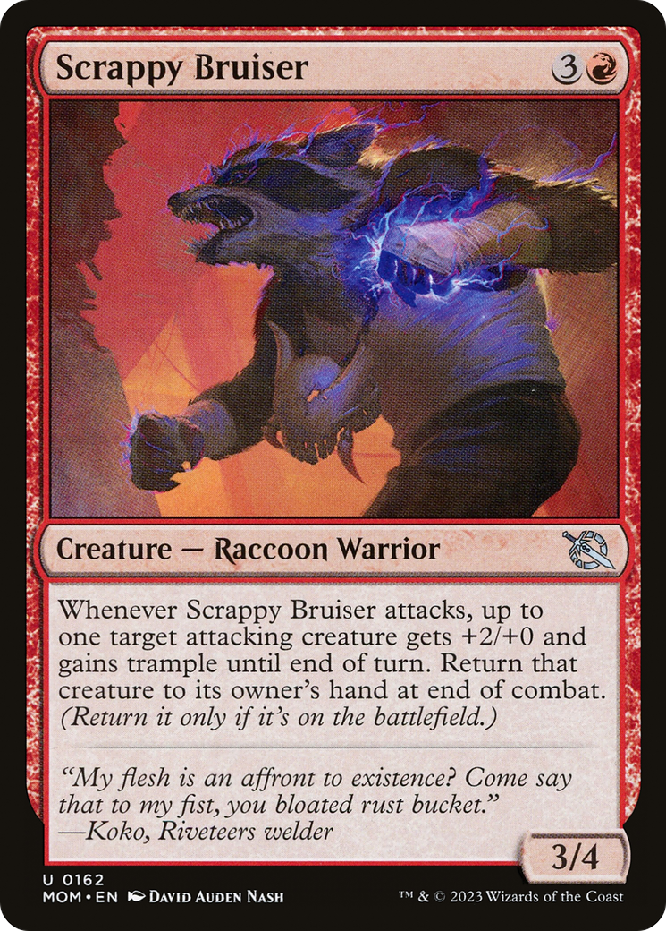 {C} Scrappy Bruiser [March of the Machine][MOM 162]