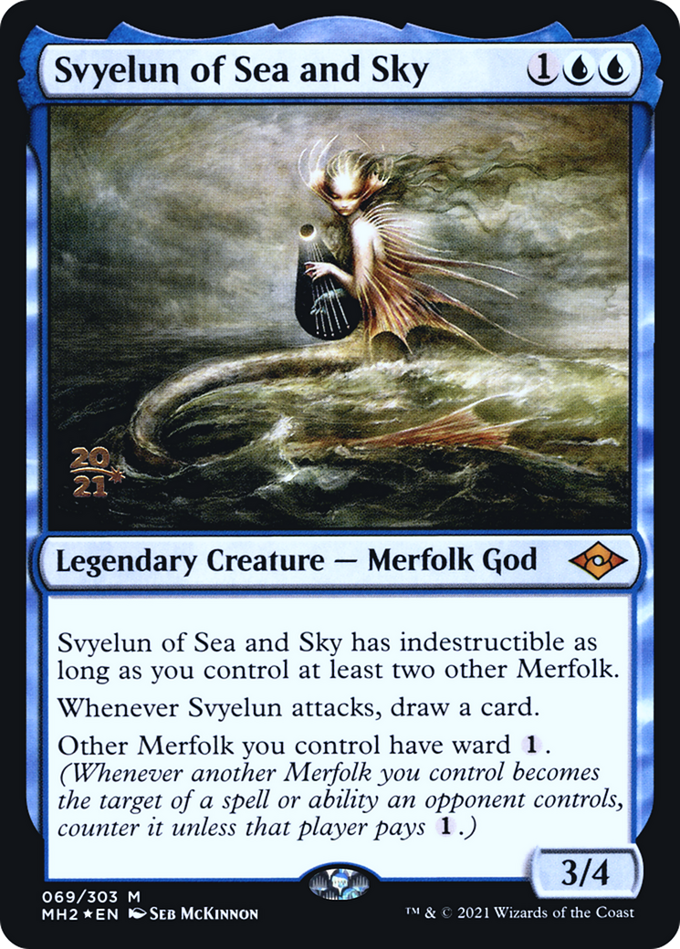{R} Svyelun of Sea and Sky [Modern Horizons 2 Prerelease Promos][PR MH2 069]