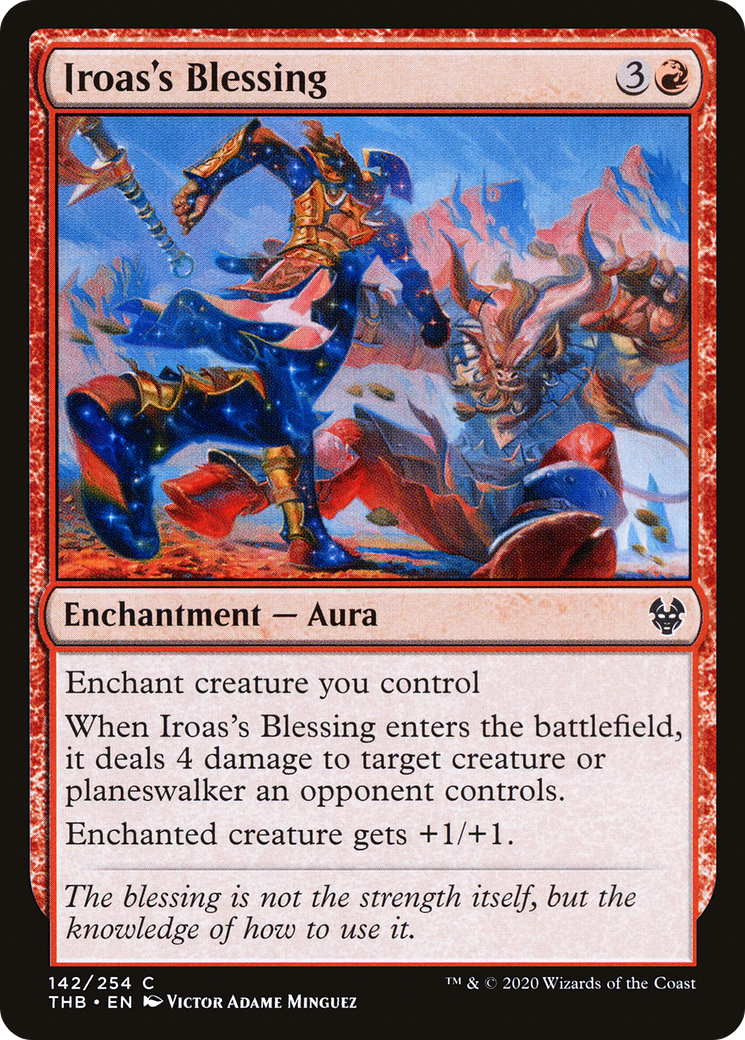 {C} Iroas's Blessing [Theros Beyond Death][THB 142]