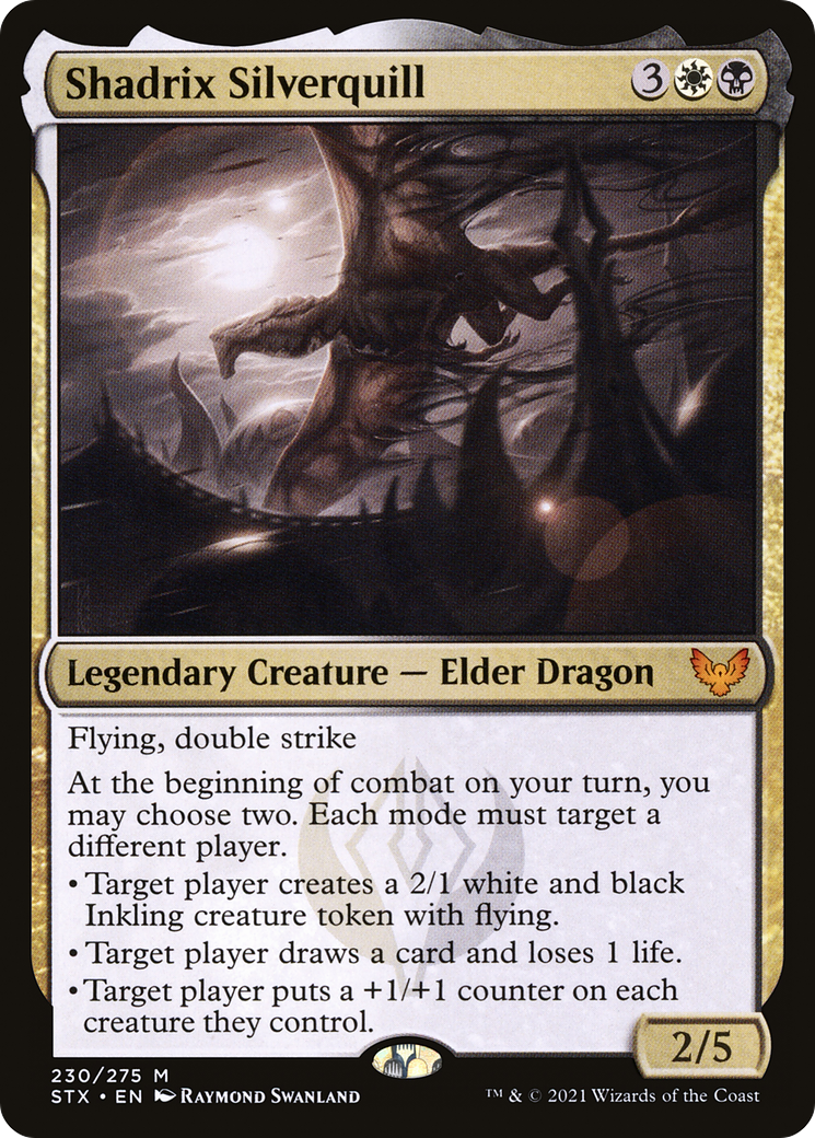 {R} Shadrix Silverquill [Strixhaven: School of Mages][STX 230]
