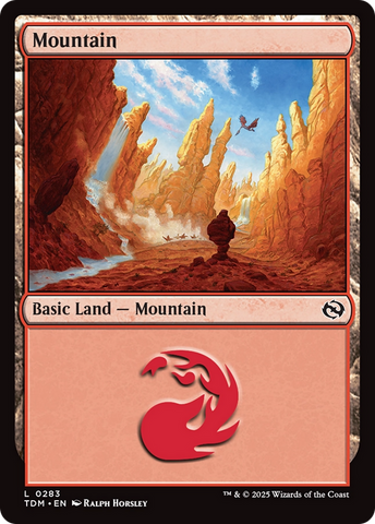 {B} Mountain (0283) [Tarkir: Dragonstorm][TDM 283]