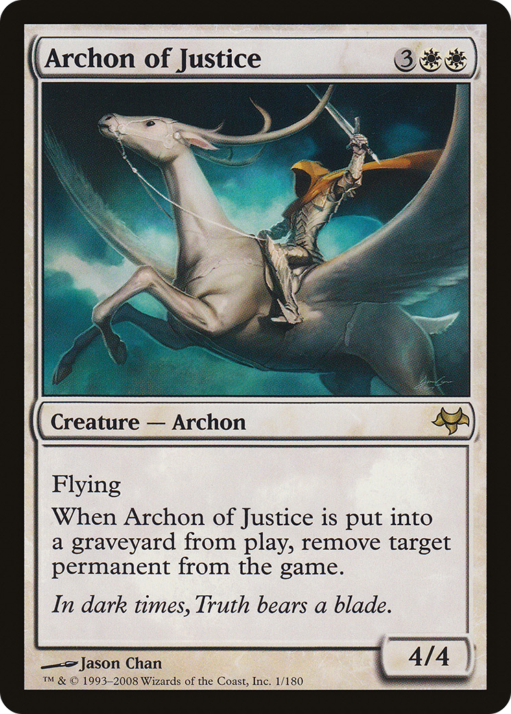 {R} Archon of Justice [Eventide][EVE 001]