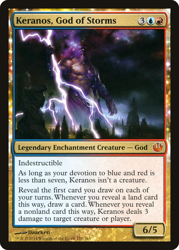 {R} Keranos, God of Storms [Journey into Nyx][JOU 151] - Misty Mountain Games