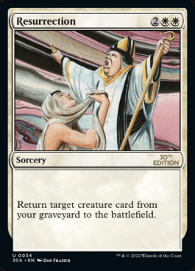 {C} Resurrection [30th Anniversary Edition][30A 034]