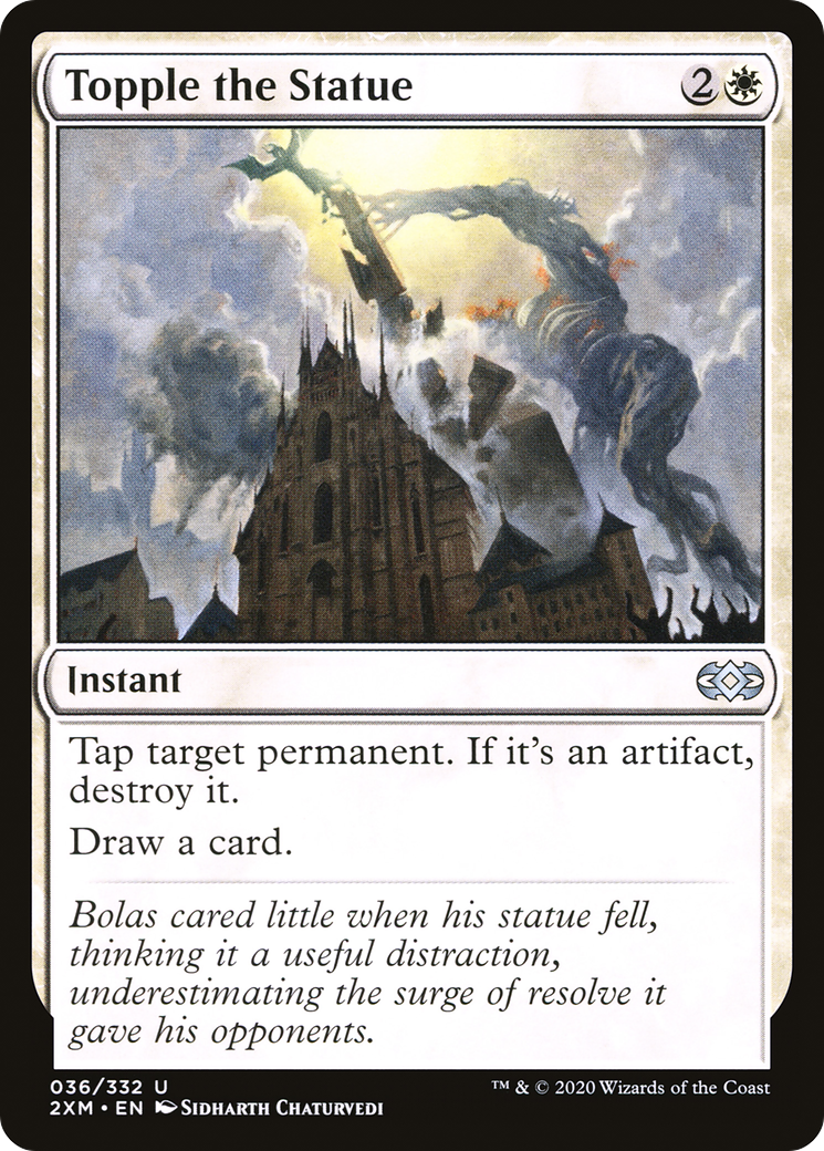 {C} Topple the Statue [Double Masters][2XM 036]
