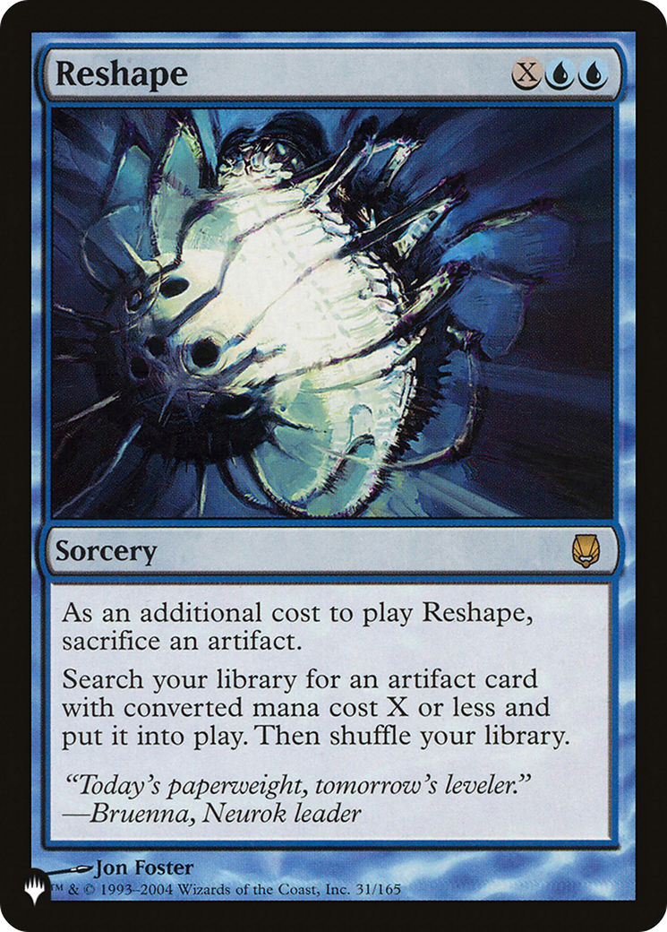 Reshape (DST) [LIST 31/165]