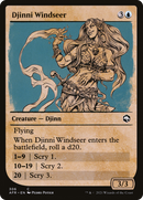 {C} Djinni Windseer (Showcase) [Dungeons & Dragons: Adventures in the Forgotten Realms][AFR 306]