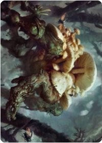 {A} Swarm Shambler Art Card [Zendikar Rising Art Series][AZNR 073]