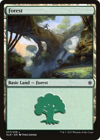 {B}[XLN 277] Forest (277) [Ixalan]