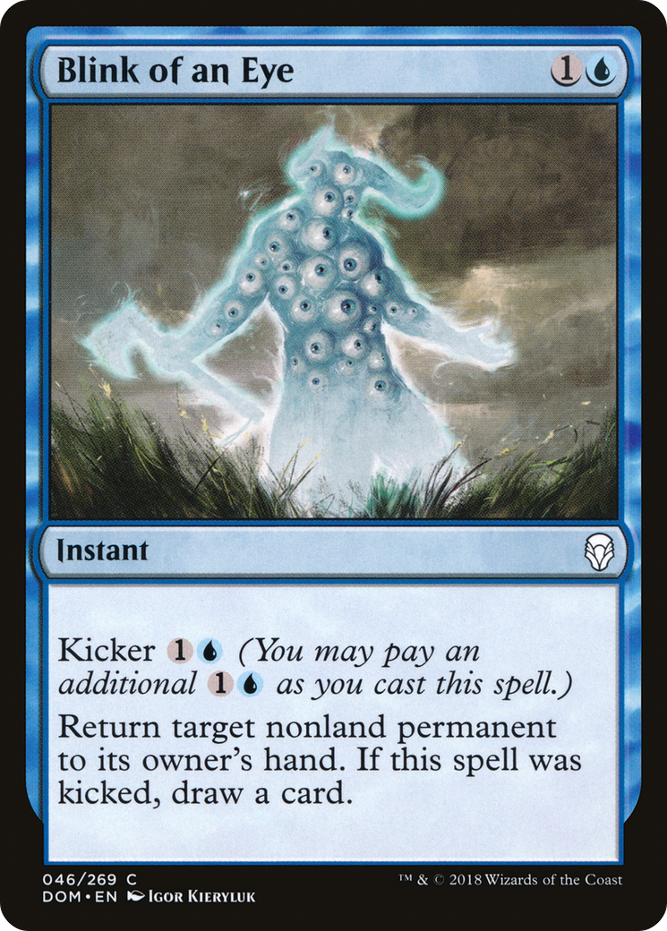 {C} Blink of an Eye [Dominaria][DOM 046]