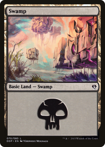{B}[DDP 070] Swamp (70) [Duel Decks: Zendikar vs. Eldrazi]