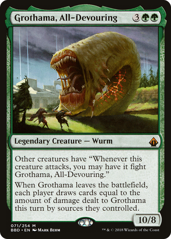 {R} Grothama, All-Devouring [Battlebond][BBD 071]