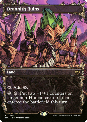 {R} Drannith Ruins (Showcase) [March of the Machine: The Aftermath][MAT 100]