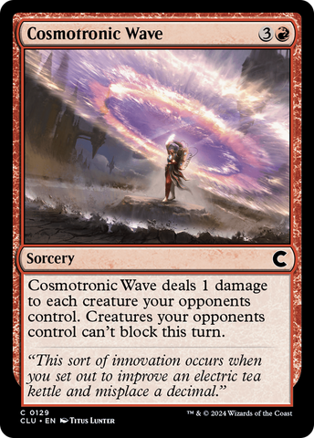 {C} Cosmotronic Wave [Ravnica: Clue Edition][CLU 129]