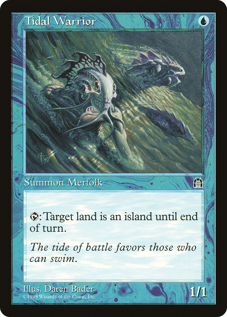 {C} Tidal Warrior [Stronghold][STH 047]