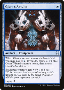 {C} Giant's Amulet [Kaldheim][KHM 059]