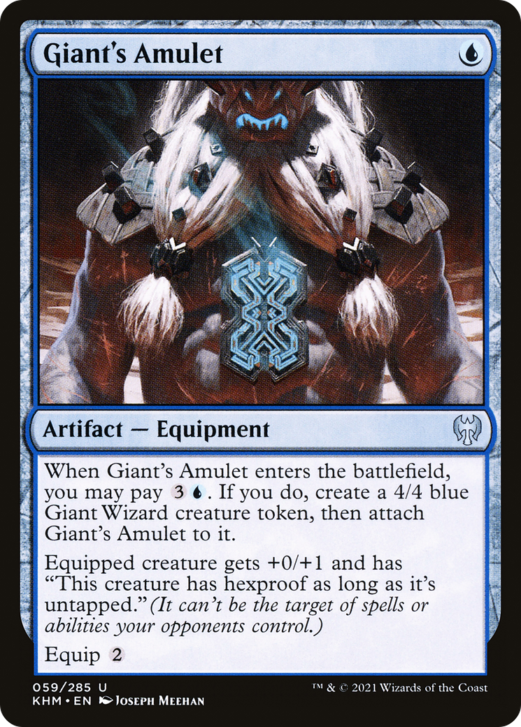 {C} Giant's Amulet [Kaldheim][KHM 059]