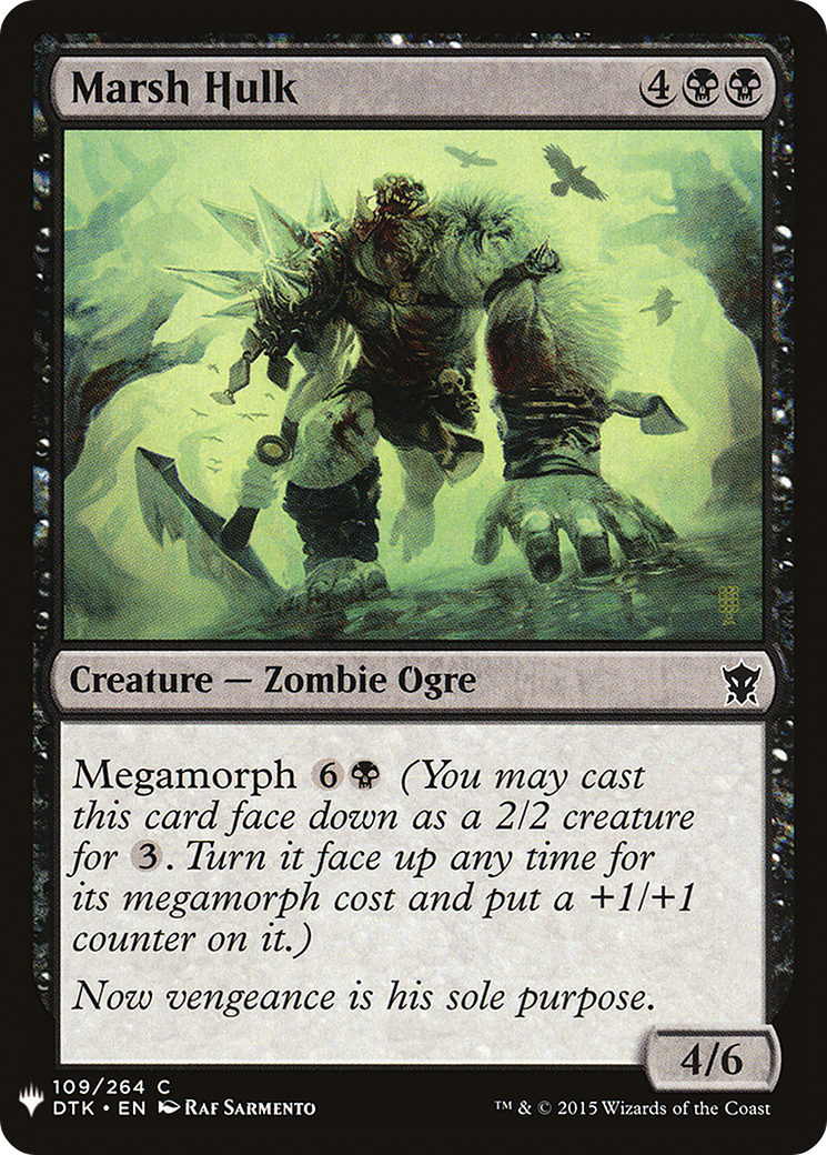 {C} Marsh Hulk [Mystery Booster][LS DTK 109]