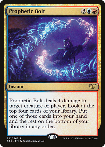 {R} Prophetic Bolt [Commander 2015][C15 231]