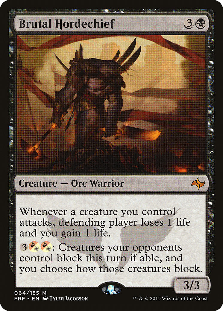 {R} Brutal Hordechief [Fate Reforged][FRF 064] - Misty Mountain Games