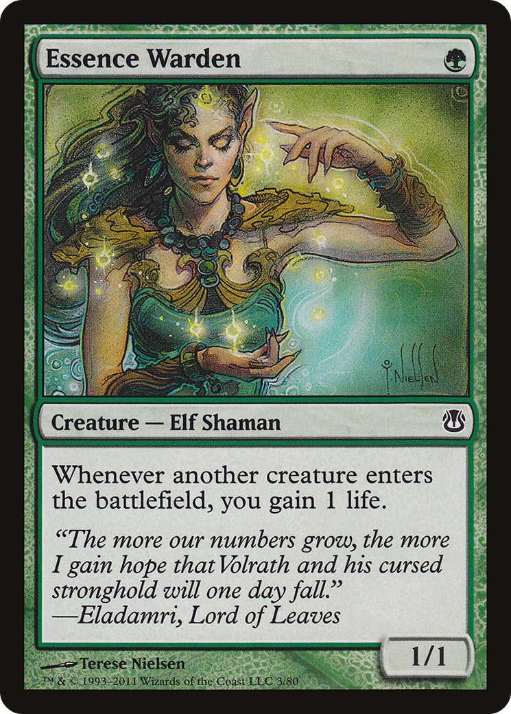 {C} Essence Warden [Duel Decks: Ajani vs. Nicol Bolas][DDH 003]