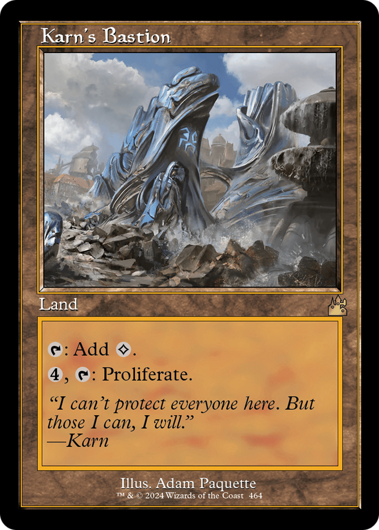 {R} Karn's Bastion (Retro Frame) [Ravnica Remastered][RVR 464]
