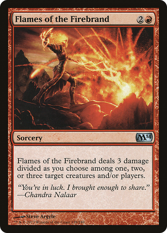 {C} Flames of the Firebrand [Magic 2014][M14 139]