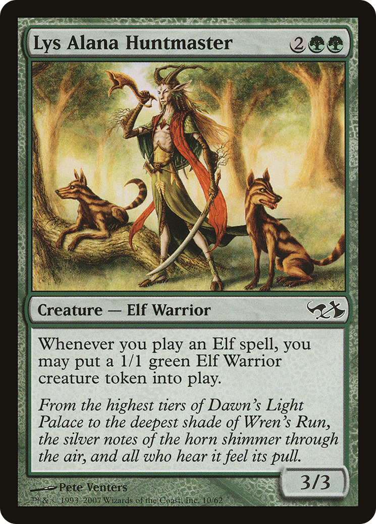 {C} Lys Alana Huntmaster [Duel Decks: Elves vs. Goblins][DDA 010]