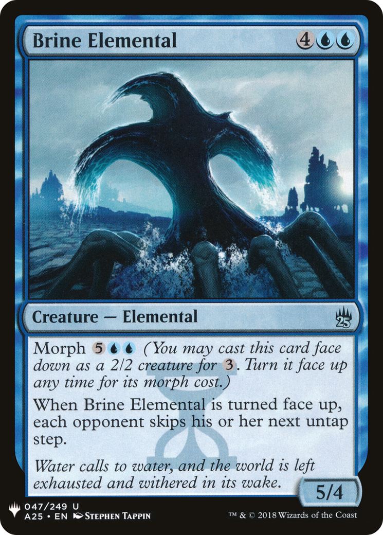 {C} Brine Elemental [Mystery Booster][LS A25 047]