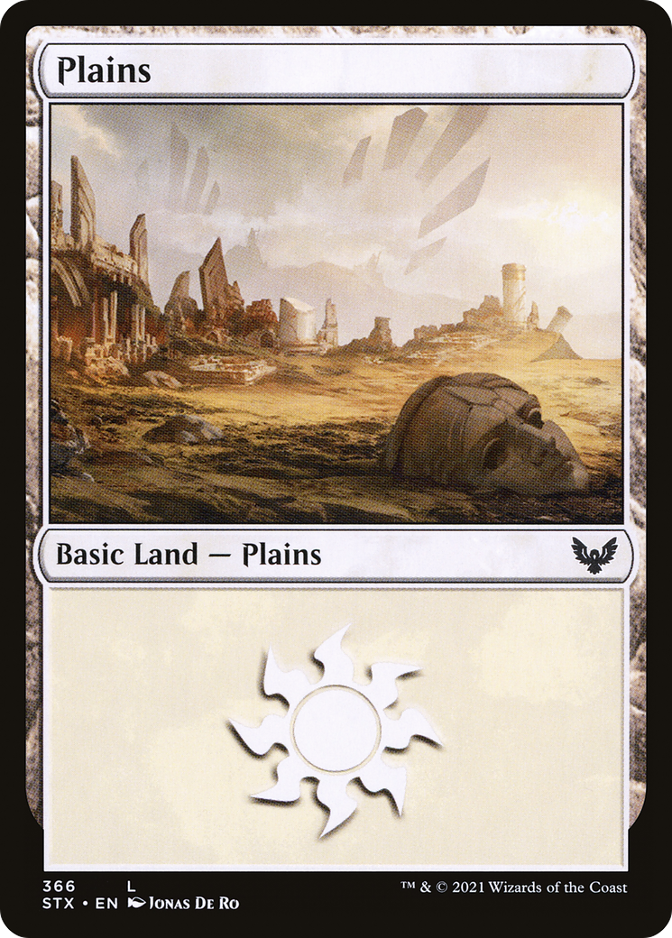 {B}[STX 366] Plains (366) [Strixhaven: School of Mages]
