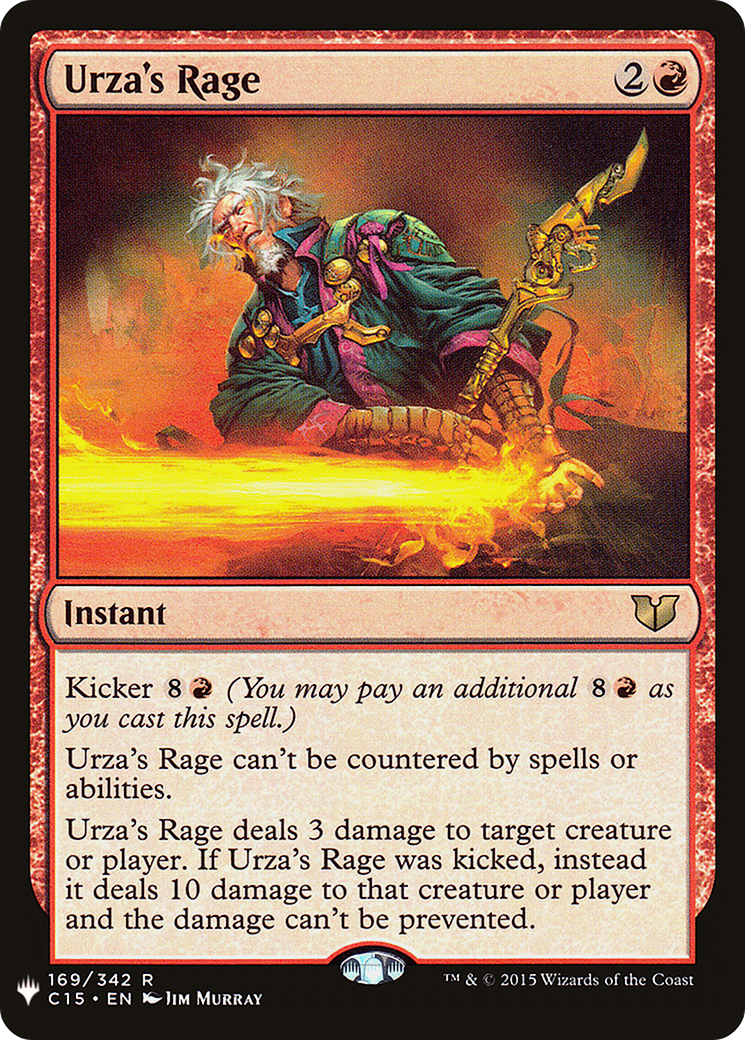 Urza's Rage [LIST C15-169]