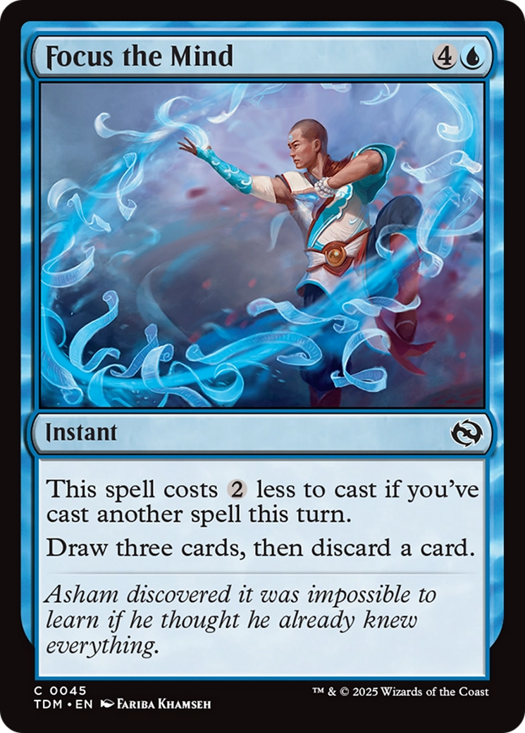 {@C} Focus the Mind [Tarkir: Dragonstorm][TDM 045]