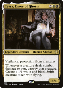 {R} Teysa, Envoy of Ghosts [Commander 2021][C21 230]