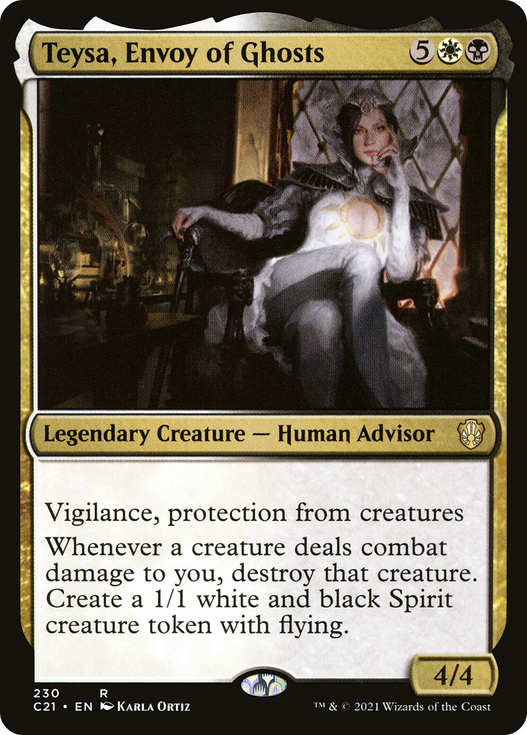 {R} Teysa, Envoy of Ghosts [Commander 2021][C21 230]