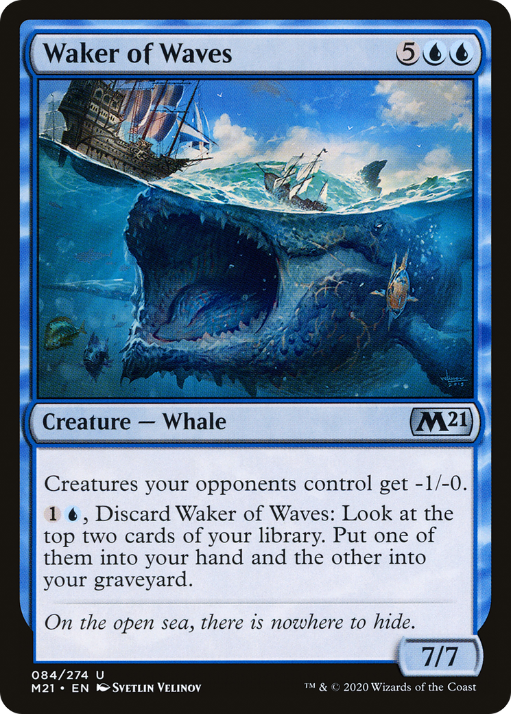 {C} Waker of Waves [Core Set 2021][M21 084]