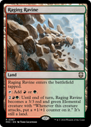 {R} Raging Ravine (Ripple Foil) [Modern Horizons 3 Commander][RPF M3C 367]