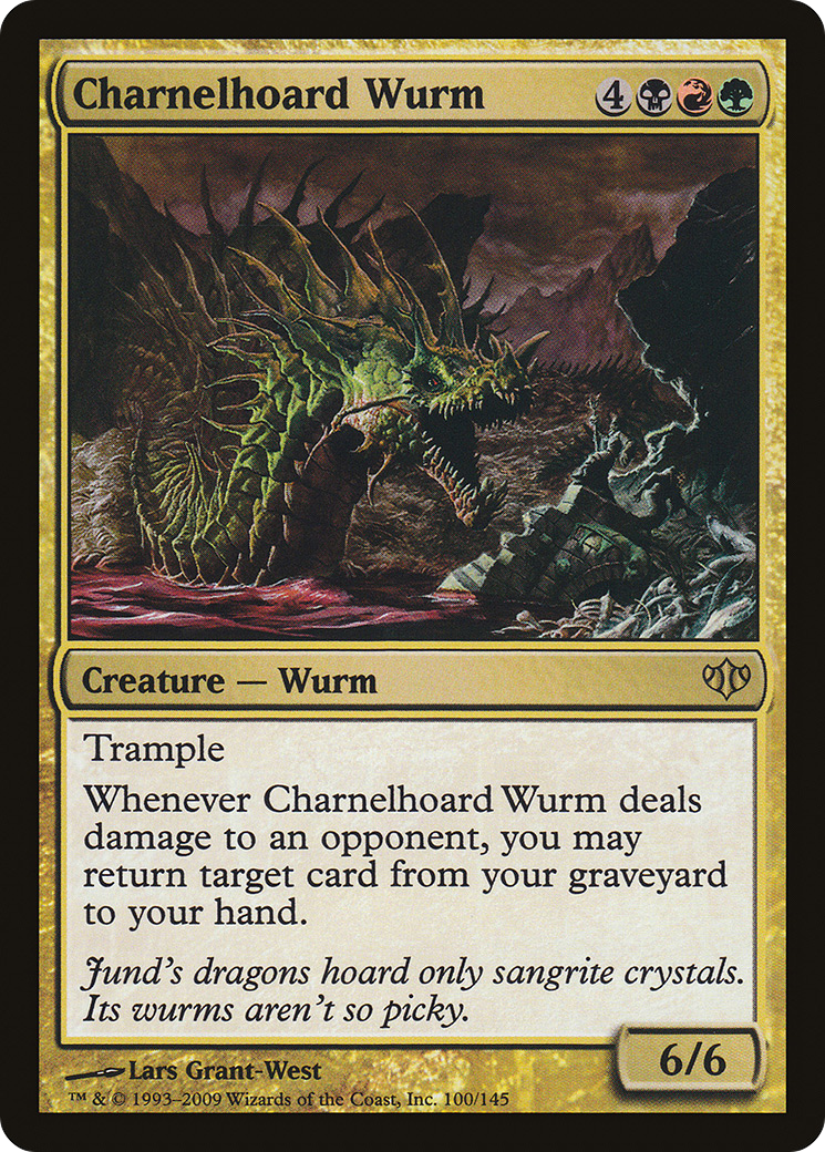 {R} Charnelhoard Wurm [Conflux][CON 100]